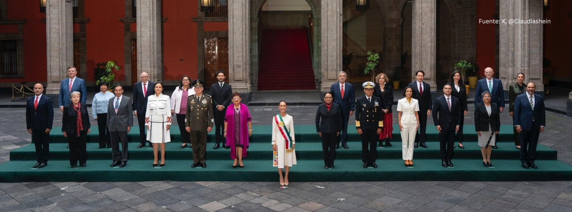 ESPERAMOS QUE LA PRESIDENTA DE MÉXICO CUMPLA SU VISIÓN A FAVOR DE LAS LIBERTADES Y LA DEMOCRACIA